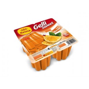 Gelatina Naranja Pack-4 x 100 gr.